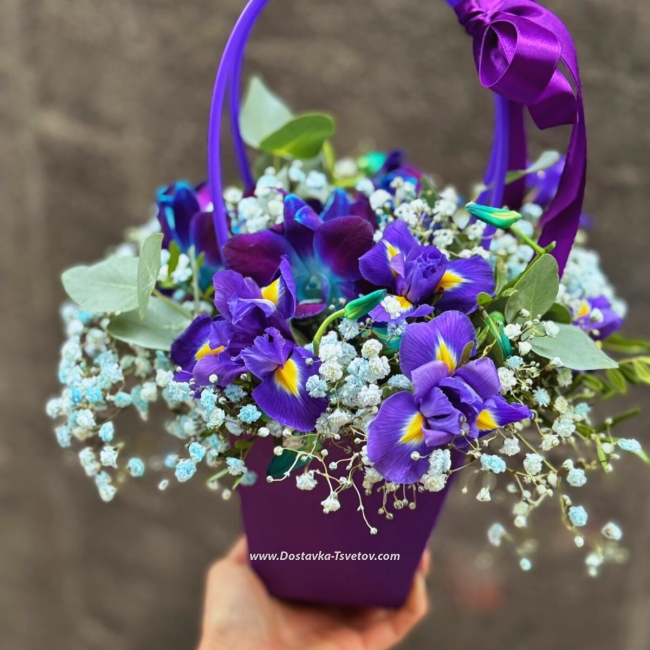 Сумочка с цветами "Виолетта" - Фото #2