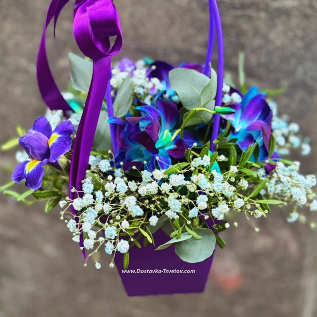Сумочка с цветами "Виолетта" - Фото #3