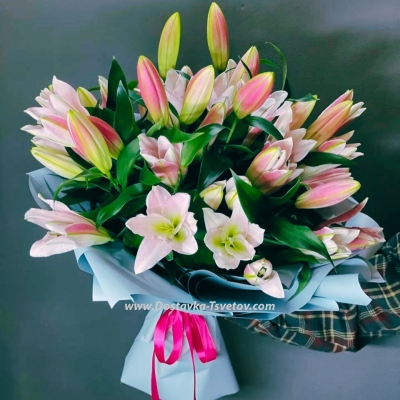 Букет из 11 лилий "Наслаждение"