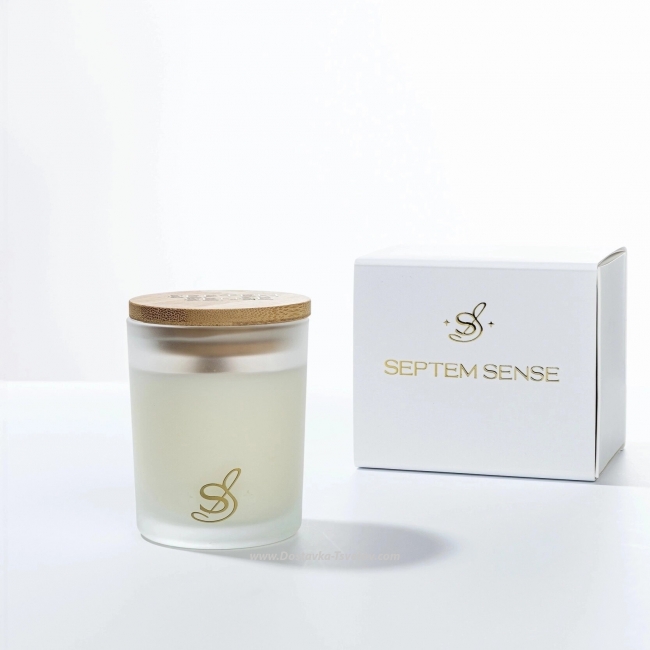 Премиальная Свеча "Роза и Фрезия" - Фото #2