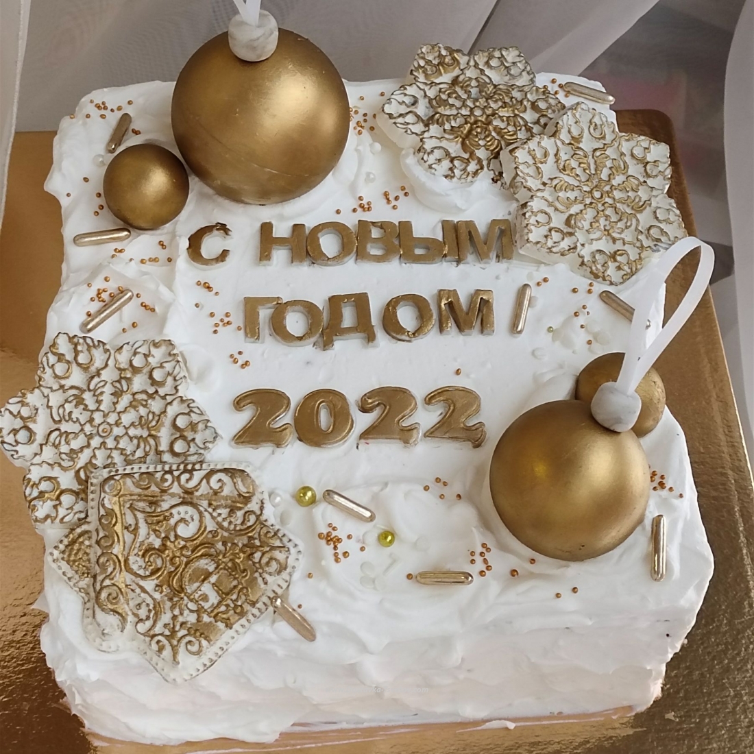 Торты Авторский торт "Новогодняя История"