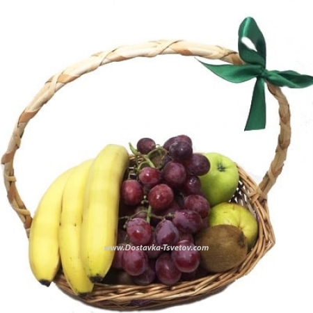Корзина с фруктами Малая "Фруктовая корзинка"