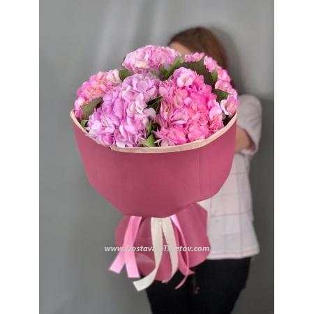 Цветы Розовый букет "Утренняя Песня"