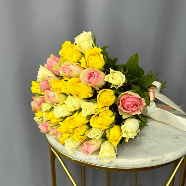 Цветы Букет из роз "Кенийская Баллада"