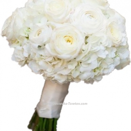 Hydrangea Ранункулюсы невесте "Ледник" Hydrangea Ранункулюсы невесте "Ледник"