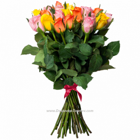 Букет кенийских роз "Соцветие"