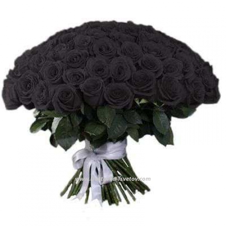 Цветы Чёрные розы "Готика"