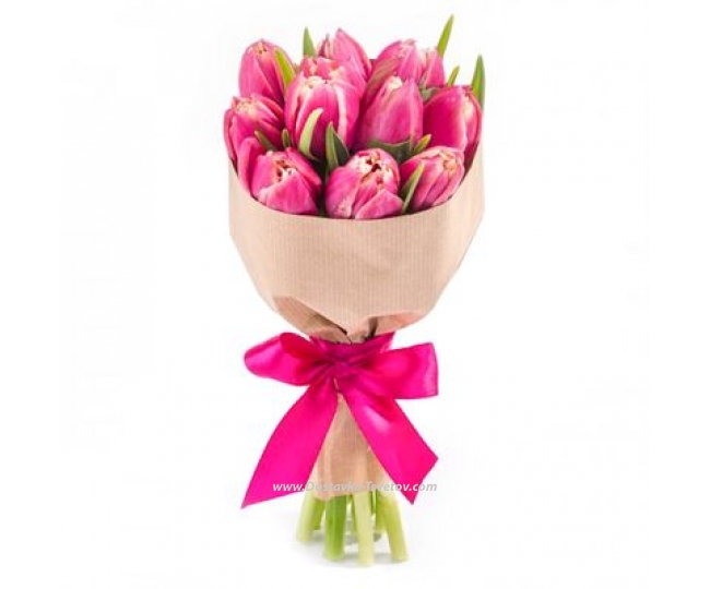 Тюльпаны Розовые тюльпаны "Ибица"