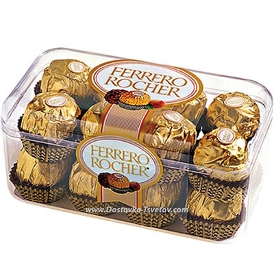 Конфеты Ferrero Rocher 200г Конфеты Ferrero Rocher 200г