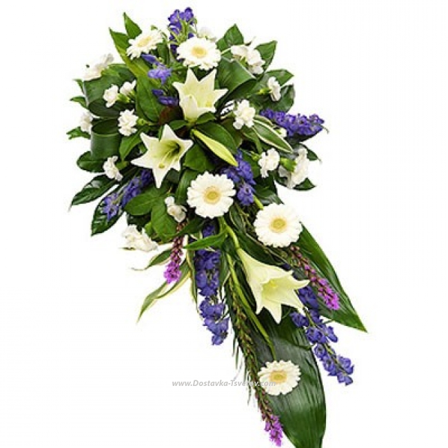 Цветы на похороны Композиция "Флотилия"
