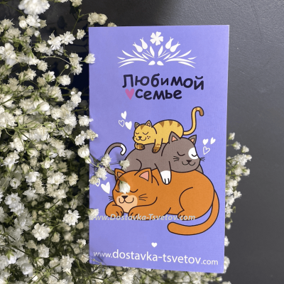 Открытка "Любимой Семье"