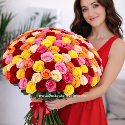 Кенийская роза "Жаркий Поцелуй"