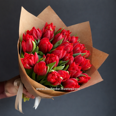 Букет пионовидных тюльпанов "Флорист"