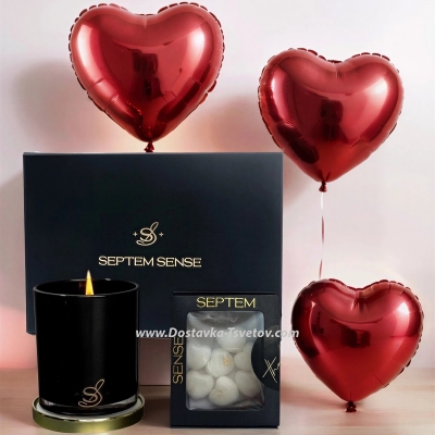 Набор Премиум Свеча и Аромасаше