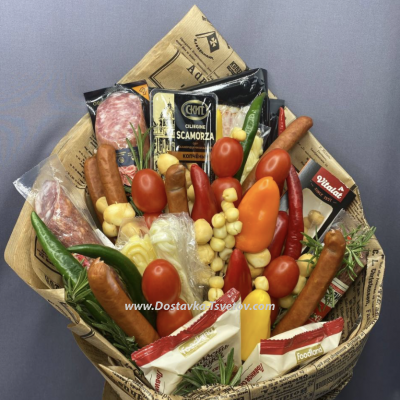 Букет из продуктов "Сытный Дом"