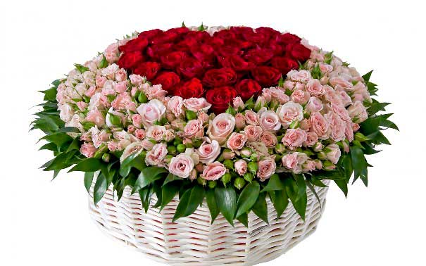 Огромные корзины цветов - статьи интернет-магазина «Доставка цветов».
